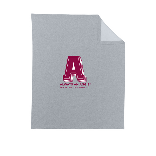 Big A Always an Aggie Fleece Blanket
