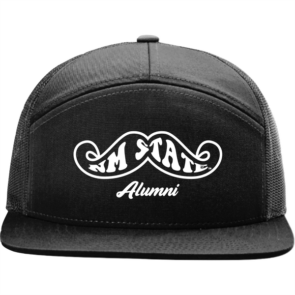 Aggie Mustache Alumni 7-Panel Trucker Hat