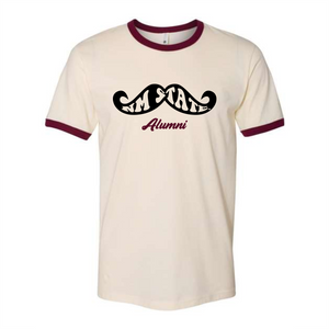 Mustache Ringer Tee