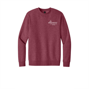 Alumni Stacked Fleece Crew