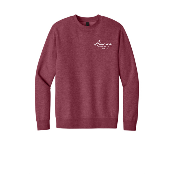 Alumni Stacked Fleece Crew